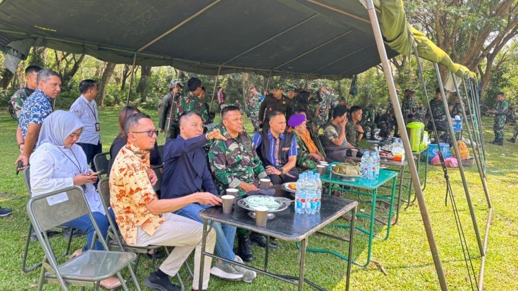 Latih Kedisiplinan, Resimen Mahasiswa Satuan 712 UIN Palopo Ikuti Latihan Menembak