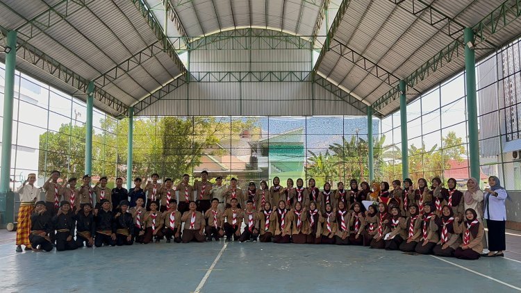 Wadah Pengembangan Potensi Mahasiswa, Warga Baru Racana Pramuka UIN Palopo Dilantik