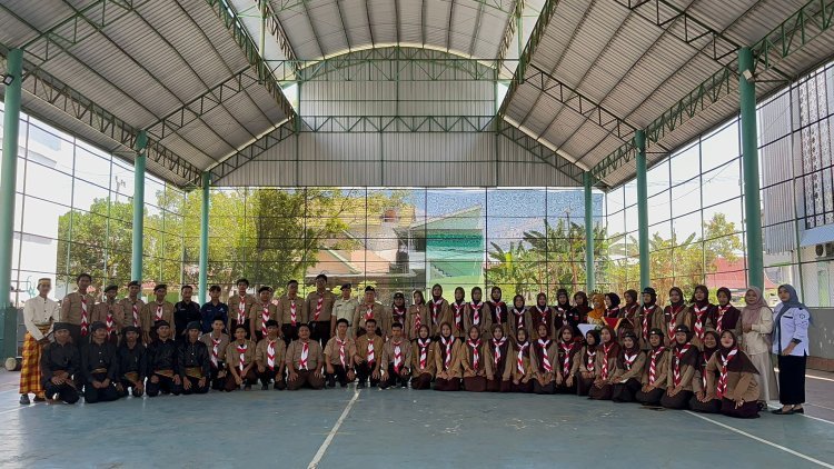 Wadah Pengembangan Potensi Mahasiswa, Warga Baru Racana Pramuka UIN Palopo Dilantik