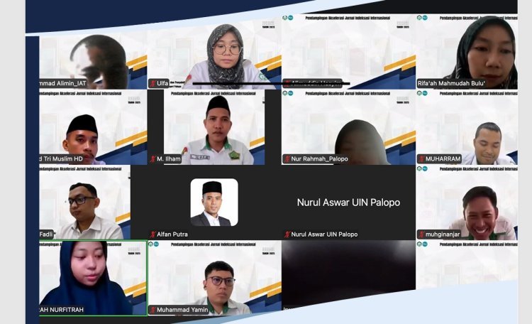 Akselerasi Menuju Indeksasi Internasional, LP2M UIN Palopo Gelar Pendampingan  Pengelola Jurnal