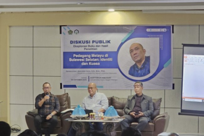 UIN Palopo Gelar Diskusi Publik dan Bedah Buku Pedagang Melayu di Sulawesi Selatan