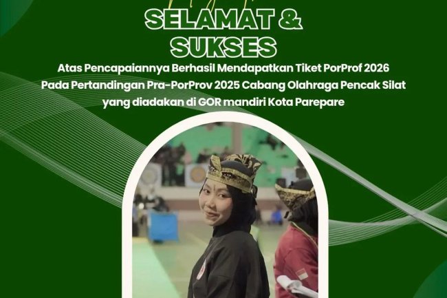 Mahasiswi UIN Palopo Ini Akan Berlaga di Porprov 2026 Cabor Pencak Silat