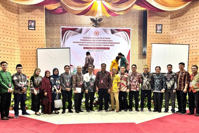 Tindak Lanjut MoU, Dosen/Calon Dosen Pendidikan Pancasila UIN Palopo Ikuti Diklat BPIP