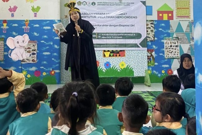 Prodi PIAUD FTIK UIN Palopo Kembangkan Seni Bertutur Mendongeng, Libatkan Pelajar SMA se-Kota Palopo