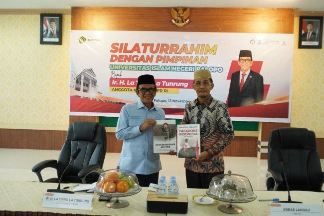 UIN Palopo Terima Kunjungan Silaturahim Anggota DPR RI La Tinto La Tunrung