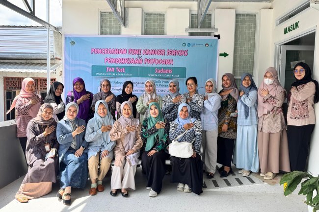 Pengurus DWP dan Klinik Pratama UIN Palopo Gelar Tes Kesehatan Keperempuanan