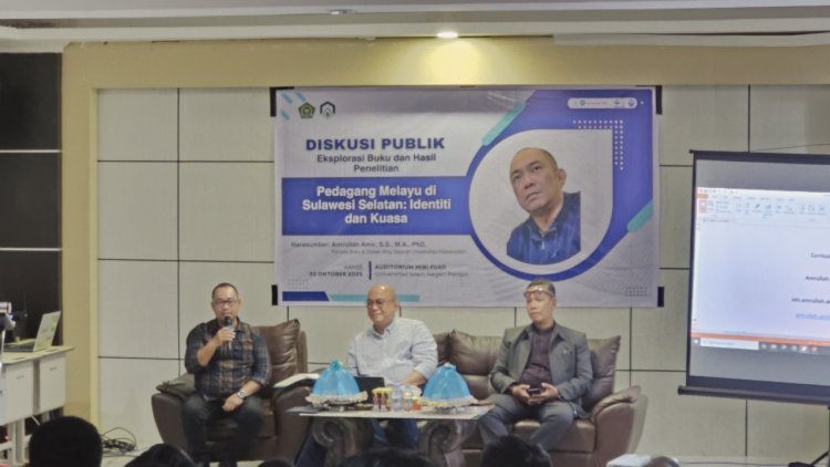 UIN Palopo Gelar Diskusi Publik dan Bedah Buku Pedagang Melayu di Sulawesi Selatan
