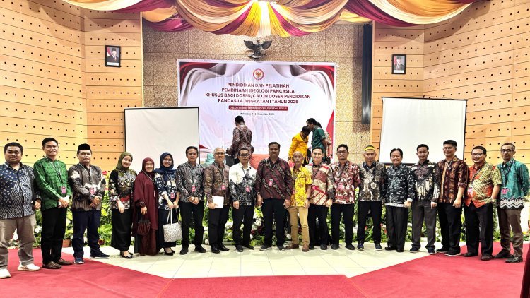 Tindak Lanjut MoU, Dosen/Calon Dosen Pendidikan Pancasila UIN Palopo Ikuti Diklat BPIP