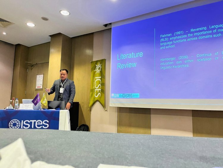 ICSEST 2025 di Istanbul, Dosen PBI FTIK UIN Palopo Ini Paparkan Bahasa Padoe