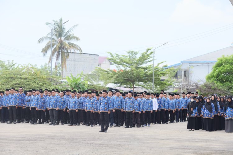 Upacara Bendera Hingga Donor Darah Warnai Peringatan Hari Pahlawan Nasional di UIN Palopo