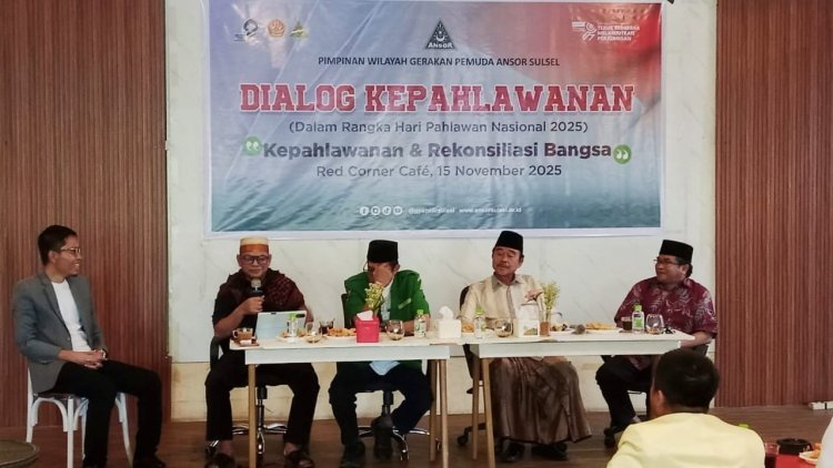 Hadirkan Ulama Hingga Akademisi, Ansor Sulsel Gelar Dialog Kepahlawanan