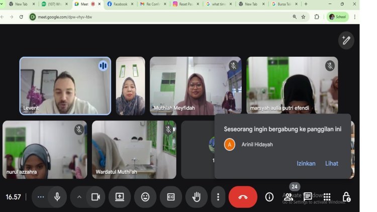 Mahasiswa UIN Palopo Diskusi Interkultural dengan Mahasiswa Kampus di Turki Ini