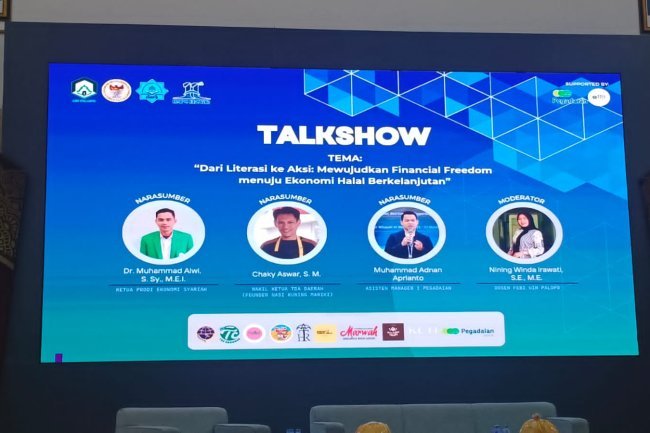 HMPS EKS FEBI UIN Palopo Bahas Tema Finansial Freedom dan Ekonomi Halal