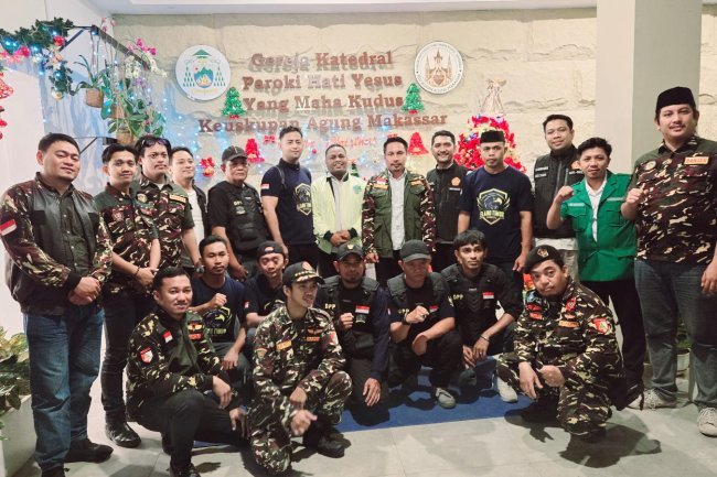 Ketua PW GP Ansor Sulsel: Pengamanan Natal Bukan Seremonial, Ini Bukti Nyata Toleransi