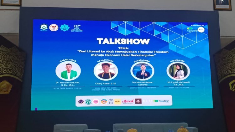 HMPS EKS FEBI UIN Palopo Bahas Tema Finansial Freedom dan Ekonomi Halal