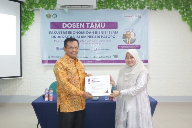 Era Digital Menanti Akuntan Adaptif, Pesan Visioner Jamaluddin Majid di FEBI UIN Palopo