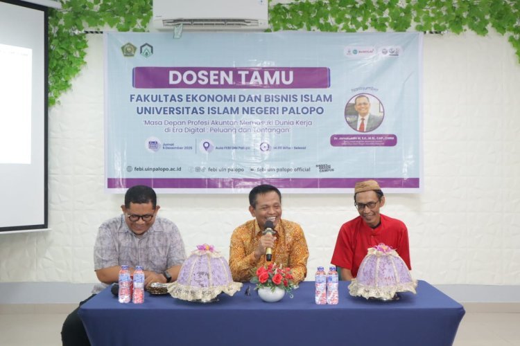 Era Digital Menanti Akuntan Adaptif, Pesan Visioner Jamaluddin Majid di FEBI UIN Palopo