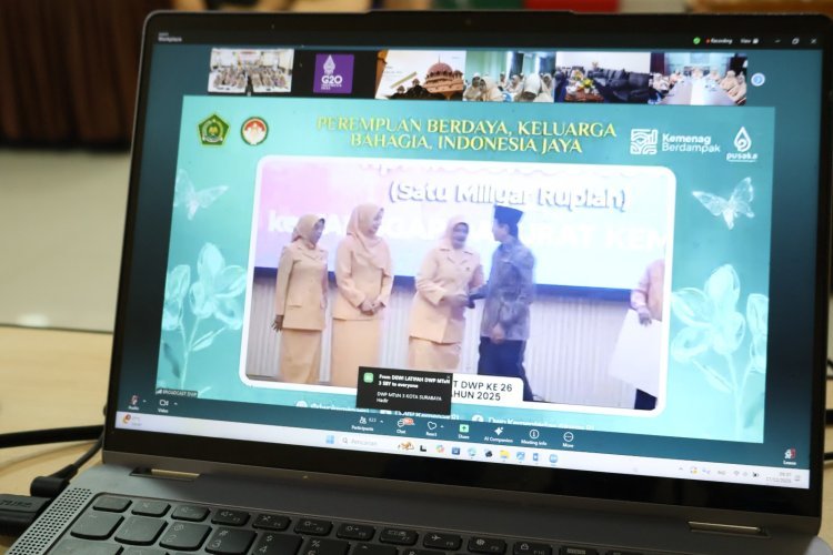 Perempuan Berdaya, Keluarga Bahagia: DWP UIN Palopo Ikuti Peringatan HUT DWP ke-26