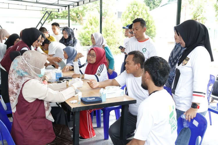 HAB ke-80 Kemenag RI di UIN Palopo: Senam Sehat, Layanan Kesehatan, dan Kebersamaan