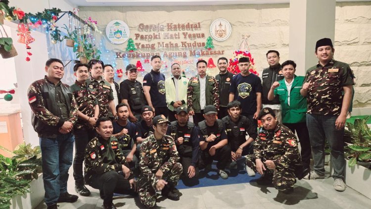 Ketua PW GP Ansor Sulsel: Pengamanan Natal Bukan Seremonial, Ini Bukti Nyata Toleransi