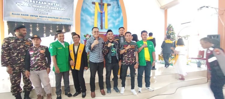 Ketua PW GP Ansor Sulsel: Pengamanan Natal Bukan Seremonial, Ini Bukti Nyata Toleransi