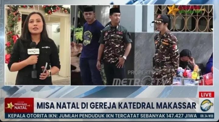 Ketua PW GP Ansor Sulsel: Pengamanan Natal Bukan Seremonial, Ini Bukti Nyata Toleransi