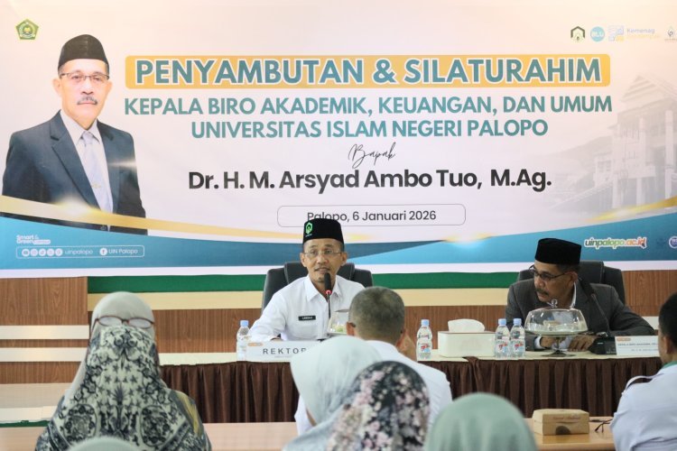 Karo AKU Baru UIN Palopo Disambut, Rektor Dorong Kerja Sama dan Soliditas