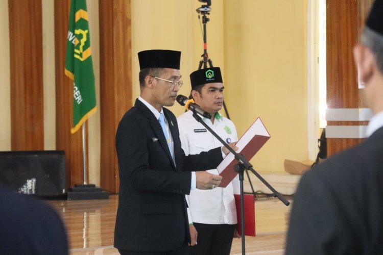 Penguatan Struktur Kampus, Rektor UIN Palopo Lantik 91 Pejabat