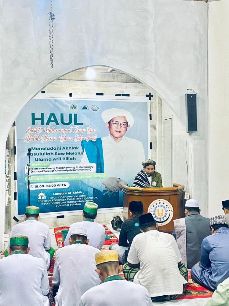 Haul Abah Guru Sekumpul di Maros, Jamaah Se-Indonesia Ikut Secara Langsung dan Virtual