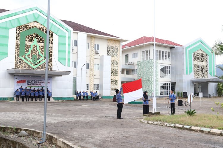Upacara Hari Kesadaran Nasional, Rektor UIN Palopo Ingatkan Tanggung Jawab Aparatur