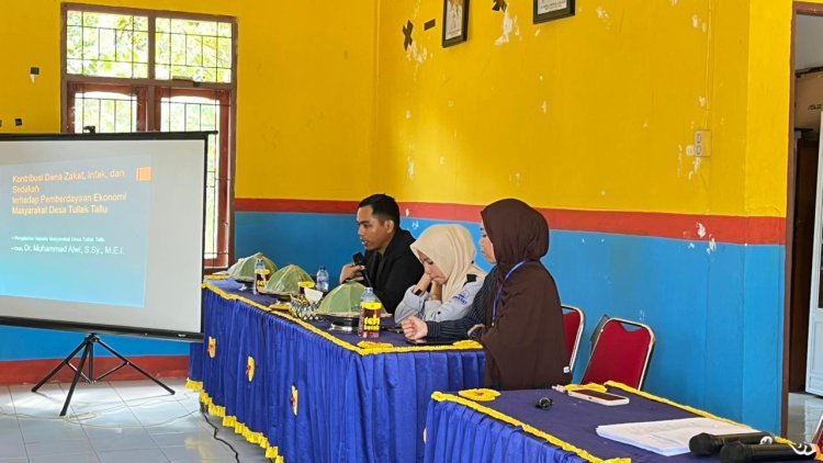 Pengabdian Masyarakat, Dosen UIN Palopo Dorong Pengelolaan ZIS Lebih Produktif