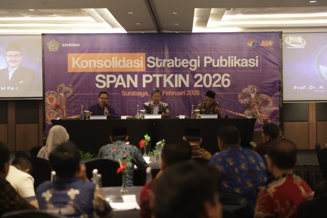 PDSS SPAN-PTKIN 2026 Melejit! UIN Palopo Ikut Konsolidasi Nasional di Surabaya