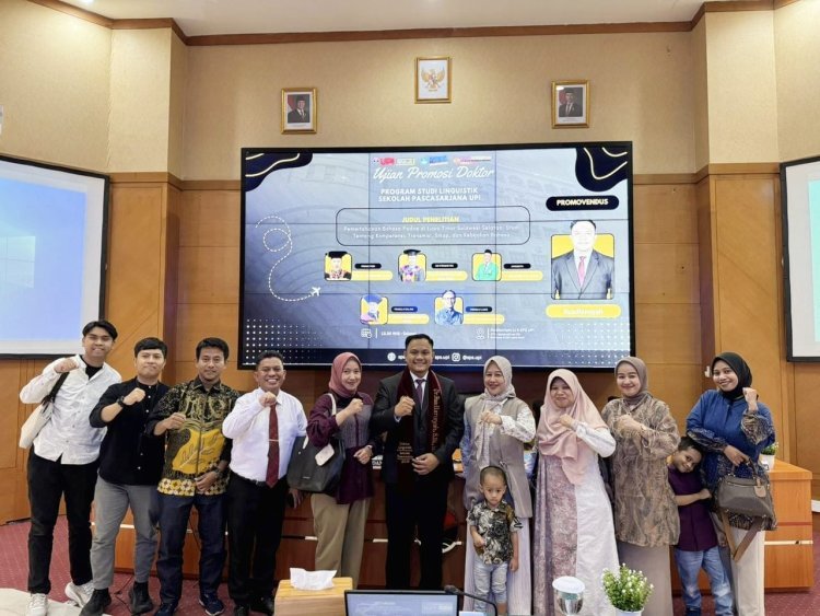 Tuntas 25 Bulan, Dosen UIN Palopo Raih Doktor Cum Laude di Universitas Pendidikan Indonesia