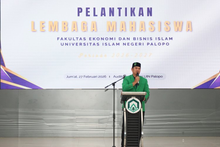 Tekankan Adab dan Kinerja, Warek III UIN Palopo Minta HMPS FEBI Hadirkan Dampak Nyata