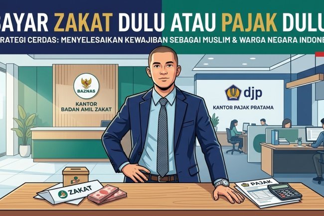 Bayar Zakat Dulu atau Pajak Dulu? Strategi Cerdas Muslim Taat dan Warga Negara Bijak