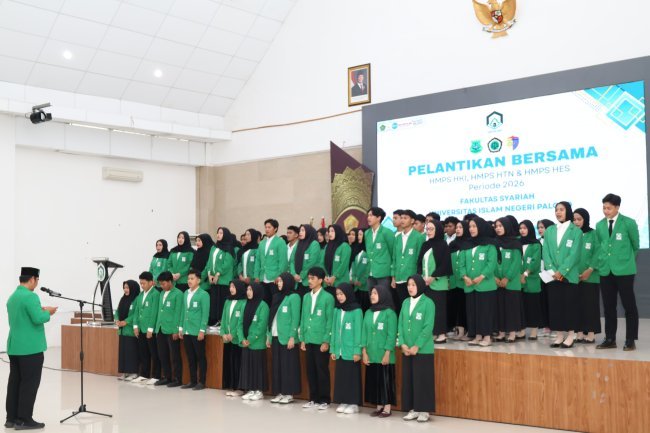 Dorong Sinergi dan Karakter Kepemimpinan, HMPS Fakultas Syariah UIN Palopo Dikukuhkan