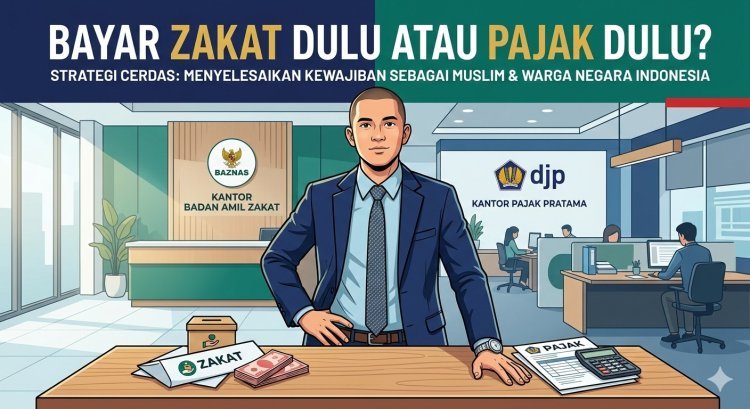 Bayar Zakat Dulu atau Pajak Dulu? Strategi Cerdas Muslim Taat dan Warga Negara Bijak