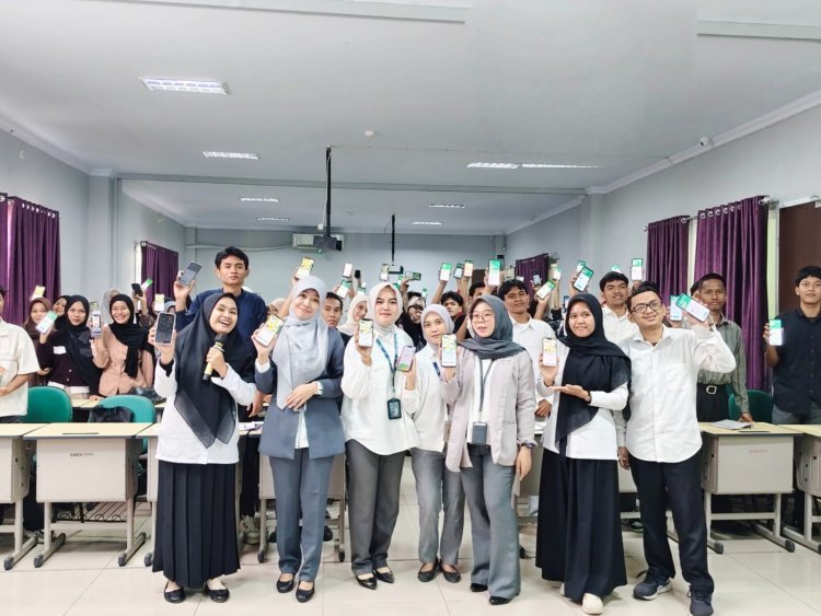 Pegadaian Mengajar di FEBI UIN Palopo, Mahasiswa Belajar Investasi Emas