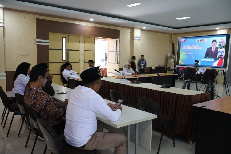 Puluhan Ribu ASN Kemenag Ikuti Pelatihan Antikorupsi, Pejabat UIN Palopo Ambil Bagian