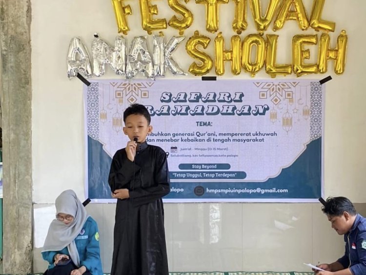 Menutup Ramadan dengan Pengabdian, Mahasiswa HMPS MPI UIN Palopo Tinggalkan Jejak Dakwah di Marobo