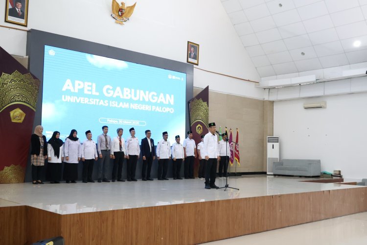 Apel Perdana Pascalebaran, UIN Palopo Tancap Gas Kejar Target Besar