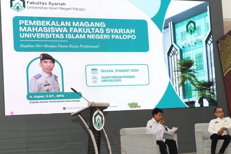 Magang Bukan Formalitas: Pesan Kepala Kantor Pertanahan Kota untuk Mahasiswa UIN Palopo