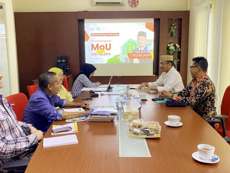 Perkuat Ekosistem Literasi dan Publikasi, UIN Palopo Gandeng RajaGrafindo