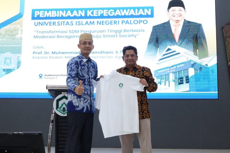 Pembinaan Dosen dan Tendik, UIN Palopo Dorong SDM Unggul di Era Digital