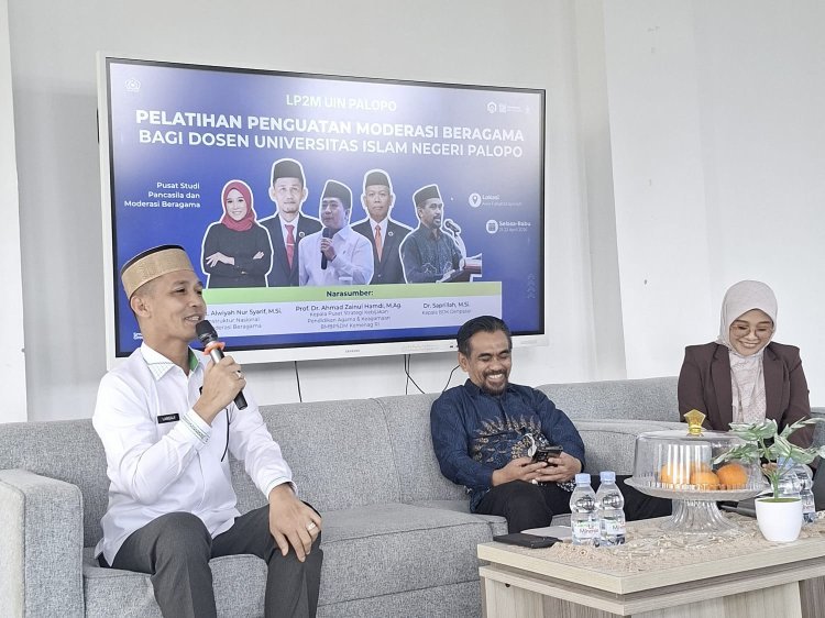 Perkuat Moderasi Beragama, UIN Palopo Latih 50 Dosen