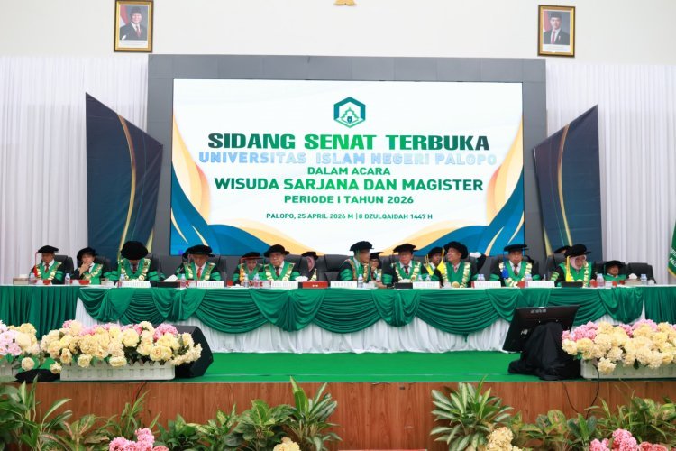 UIN Palopo Wisuda 648 Lulusan, Rektor Tekankan Pentingnya Integritas di Era AI