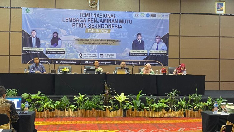 UIN Palopo Bangun Sinergi Mutu di Temu Nasional LPM PTKIN se-Indonesia