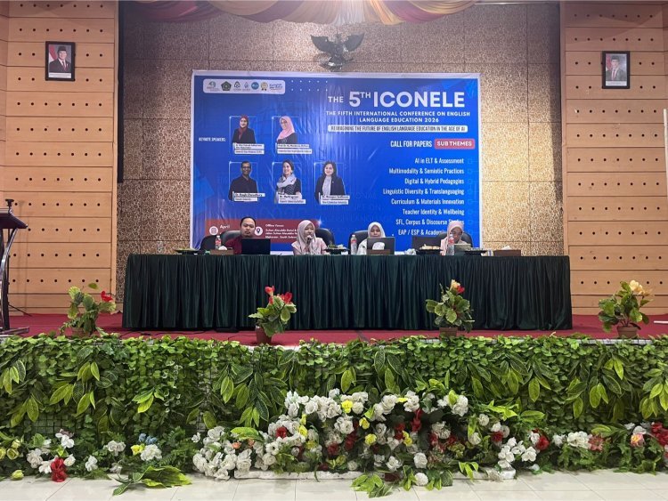Perkuat Budaya Riset, Dosen dan Mahasiswa PBI UIN Palopo Tampil di ICONELE