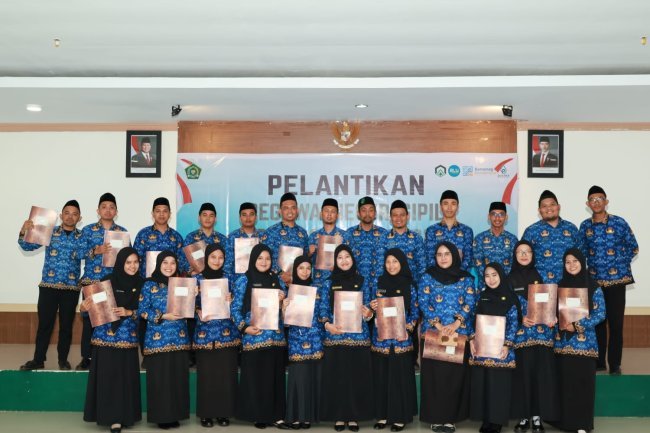 24 CPNS UIN Palopo Resmi Jadi PNS, Menag Tekankan Nilai ISTIQAMAH