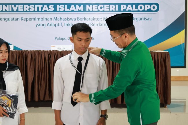 Mahasiswa UIN Palopo Dibekali Kepemimpinan Organisasi melalui Kegiatan Upgrading